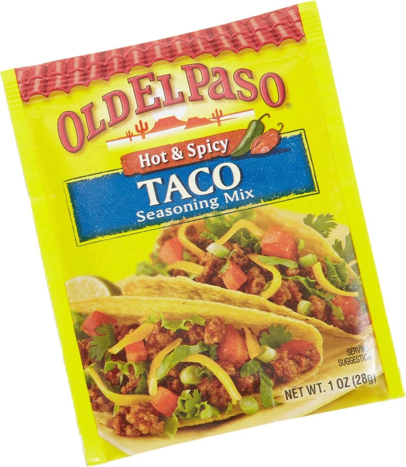 Old El Paso Hot & Spicy Taco Seasoning Mix - 32 Pack - Image 5